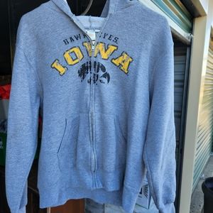 Iowa Hawkeye ZIP up hoodie